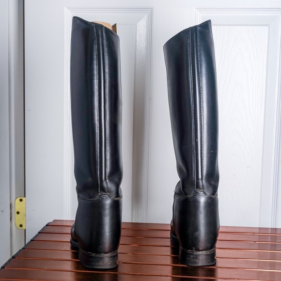 Tall Riding Boots Vintage Equestrian Dressage Foxhunting - Picture 5 of 12